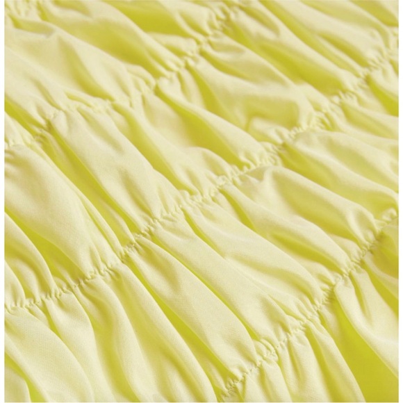 Maje Yellow Midi Skirt NWT - Picture 5 of 7